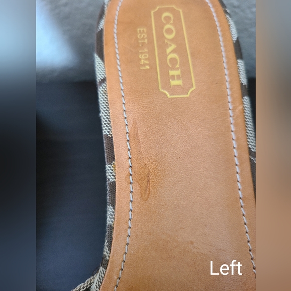 Coach Lorah Signature Sandals size 8 - Picture 2 of 11